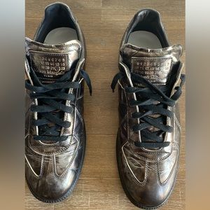 Maison Margela Metallic Replica 
Size 45 UK / Size 12 US